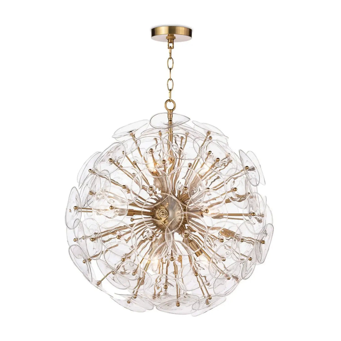 Regina Andrew, POPPY GLASS CHANDELIER, CHANDELIER LIGHT