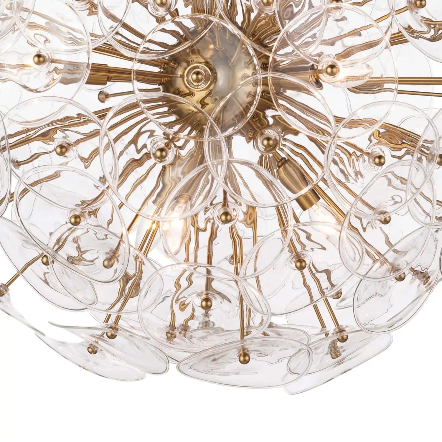 REGINA ANDREW, POPPY GLASS CHANDELIER, CHANDELIER LIGHT
