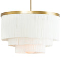 REGINA ANDREW, CABARET FRINGE CHANDELIER, CHANDELIER LIGHT