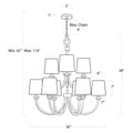 Regina Andrew, BIMINI CHANDELIER, CHANDELIER LIGHT