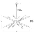 Regina Andrew, VIPER CHANDELIER, CHANDELIER LIGHT