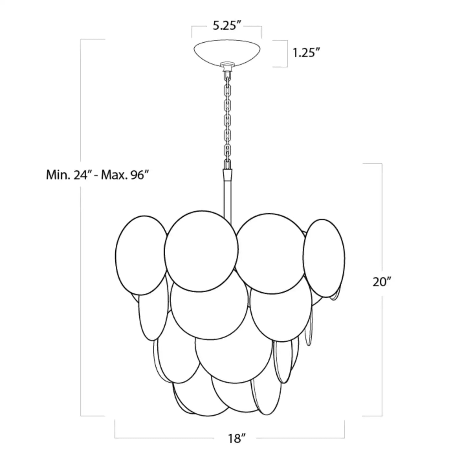 Regina Andrew, SOLSTICE CHANDELIER, CHANDELIER LIGHT