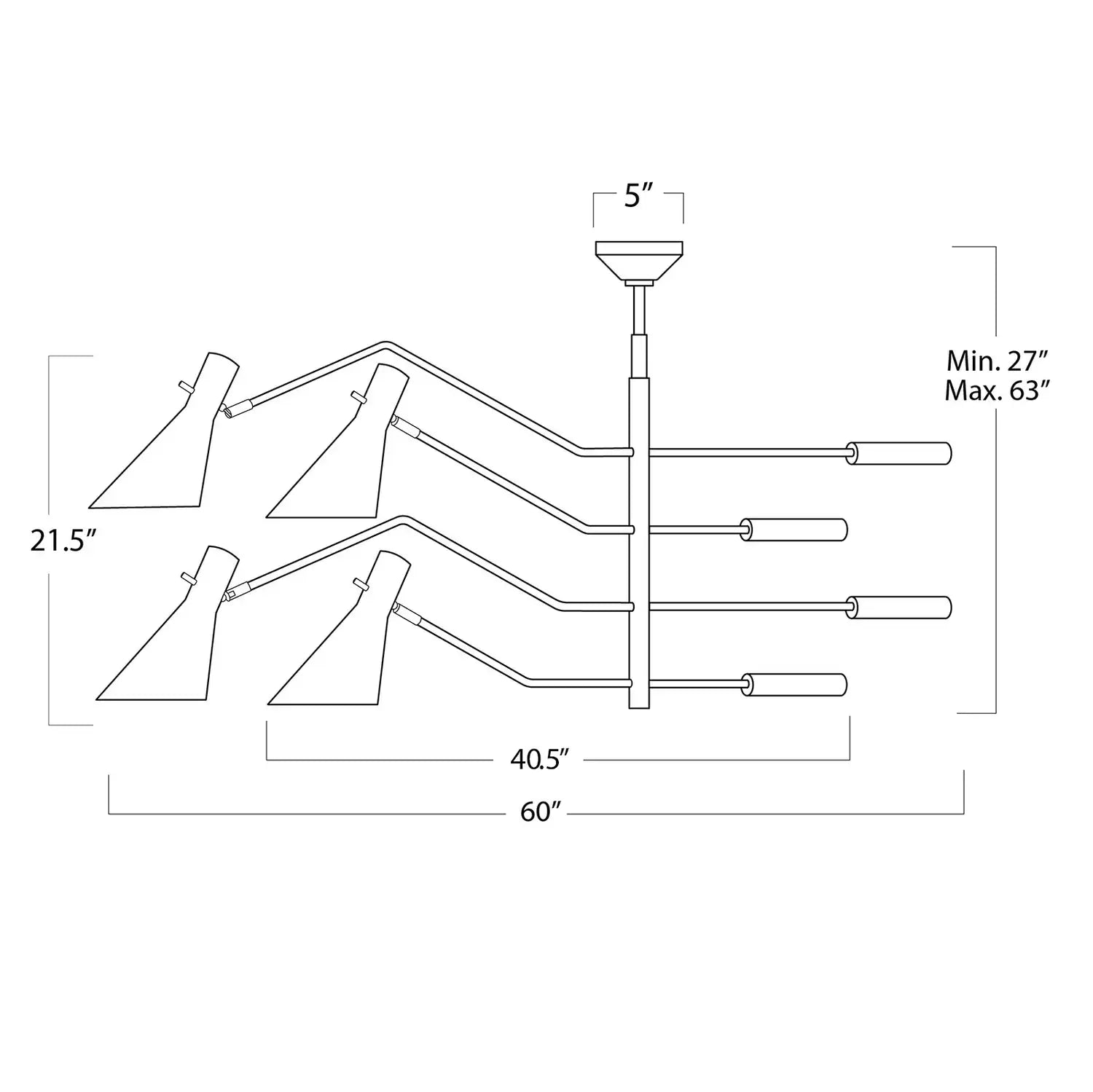Regina Andrew, SPYDER CHANDELIER, CHANDELIER LIGHT