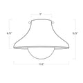 Regina Andrew, SURFSIDE WOOD FLUSH MOUNT, FLUSH MOUNT CEILING LIGHTS