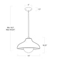 REGINA ANDREW, SURFSIDE WOOD PENDANT, PENDANT LIGHT