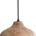 REGINA ANDREW, SURFSIDE WOOD PENDANT, PENDANT LIGHT