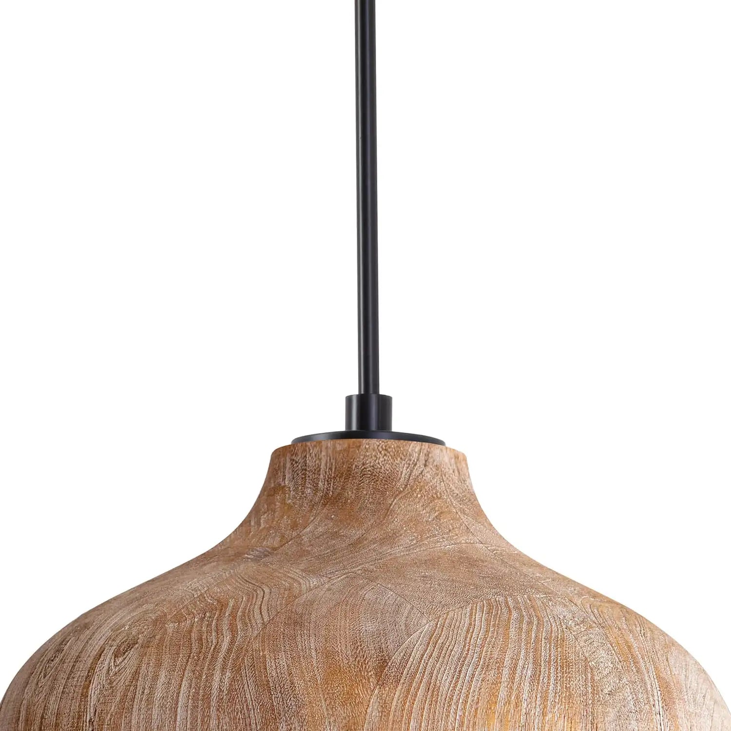 REGINA ANDREW, SURFSIDE WOOD PENDANT, PENDANT LIGHT