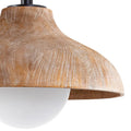 REGINA ANDREW, SURFSIDE WOOD PENDANT, PENDANT LIGHT