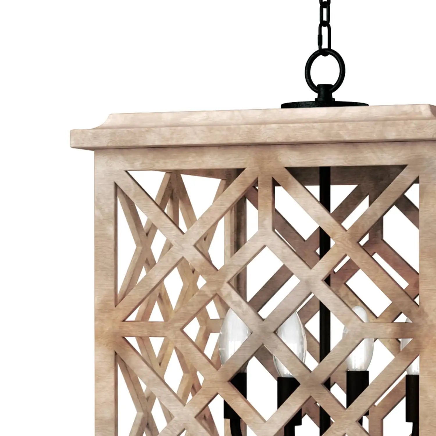 Regina Andrew, CHATHAM WOOD LANTERN, LANTERN CEILING LIGHT