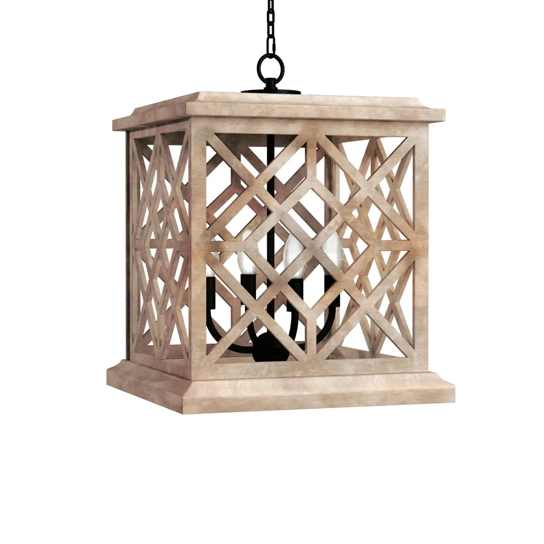 Regina Andrew, CHATHAM WOOD LANTERN, LANTERN CEILING LIGHT