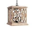 Regina Andrew, CHATHAM WOOD LANTERN, LANTERN CEILING LIGHT