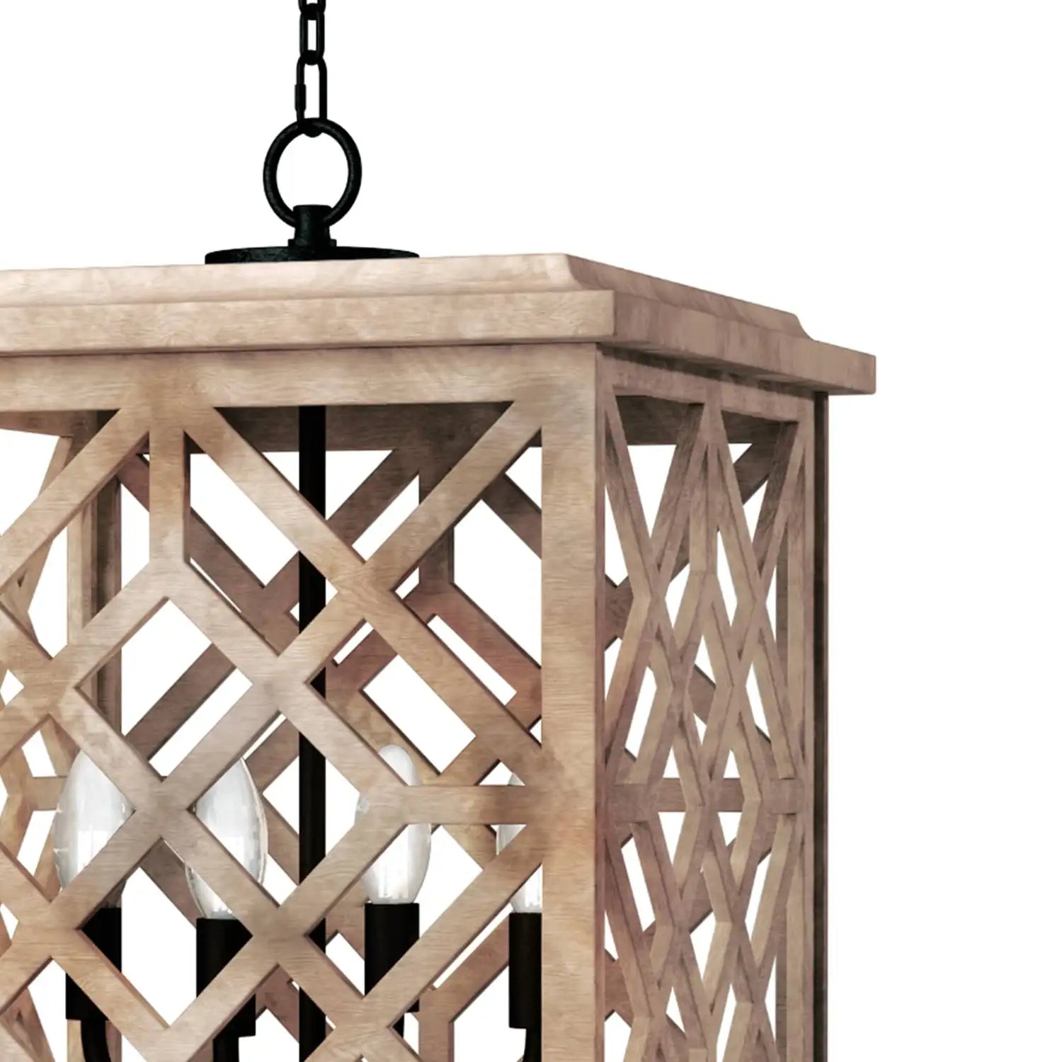 Regina Andrew, CHATHAM WOOD LANTERN, LANTERN CEILING LIGHT