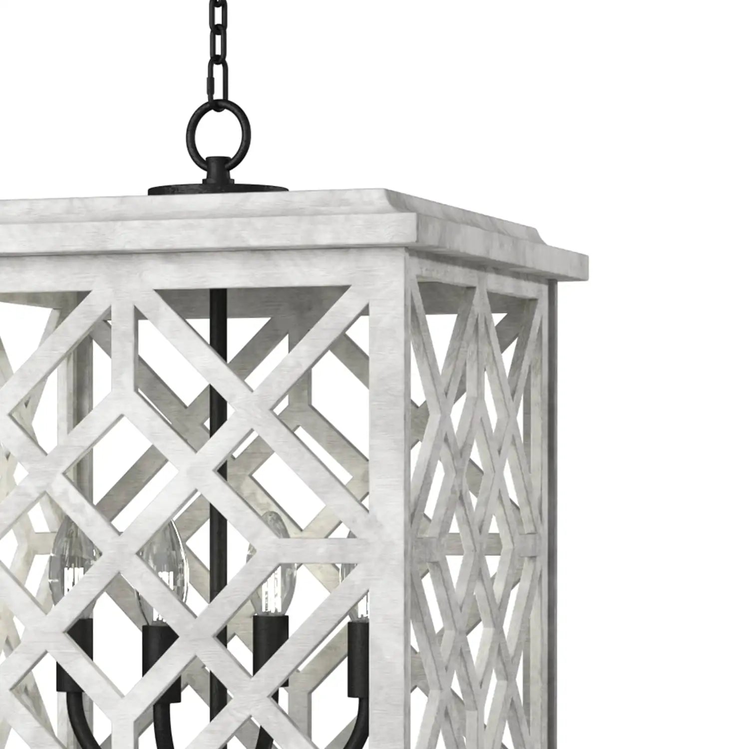 Regina Andrew, CHATHAM WOOD LANTERN, LANTERN CEILING LIGHT