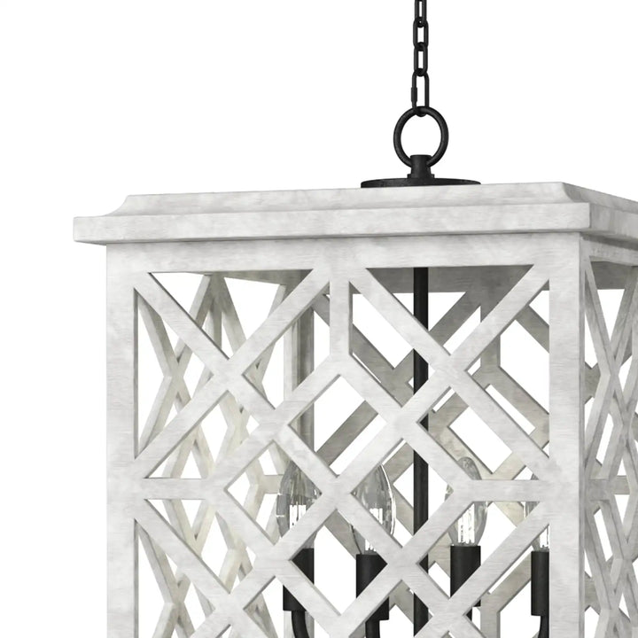 Regina Andrew, CHATHAM WOOD LANTERN, LANTERN CEILING LIGHT