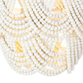 REGINA ANDREW, LORELEI WOOD BEAD FLUSH MOUNT, FLUSH MOUNT CEILING LIGHTS