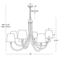 Regina Andrew, TREBLE CHANDELIER, CHANDELIER LIGHT