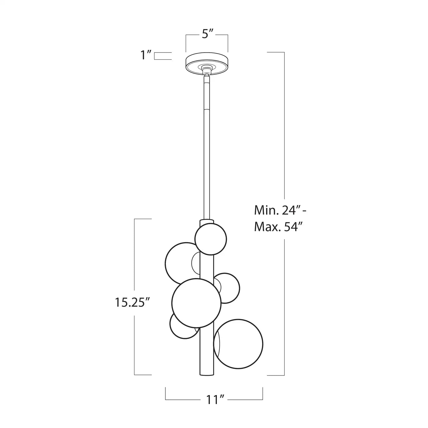 Regina Andrew, STYX VERTICAL PENDANT, PENDANT LIGHT