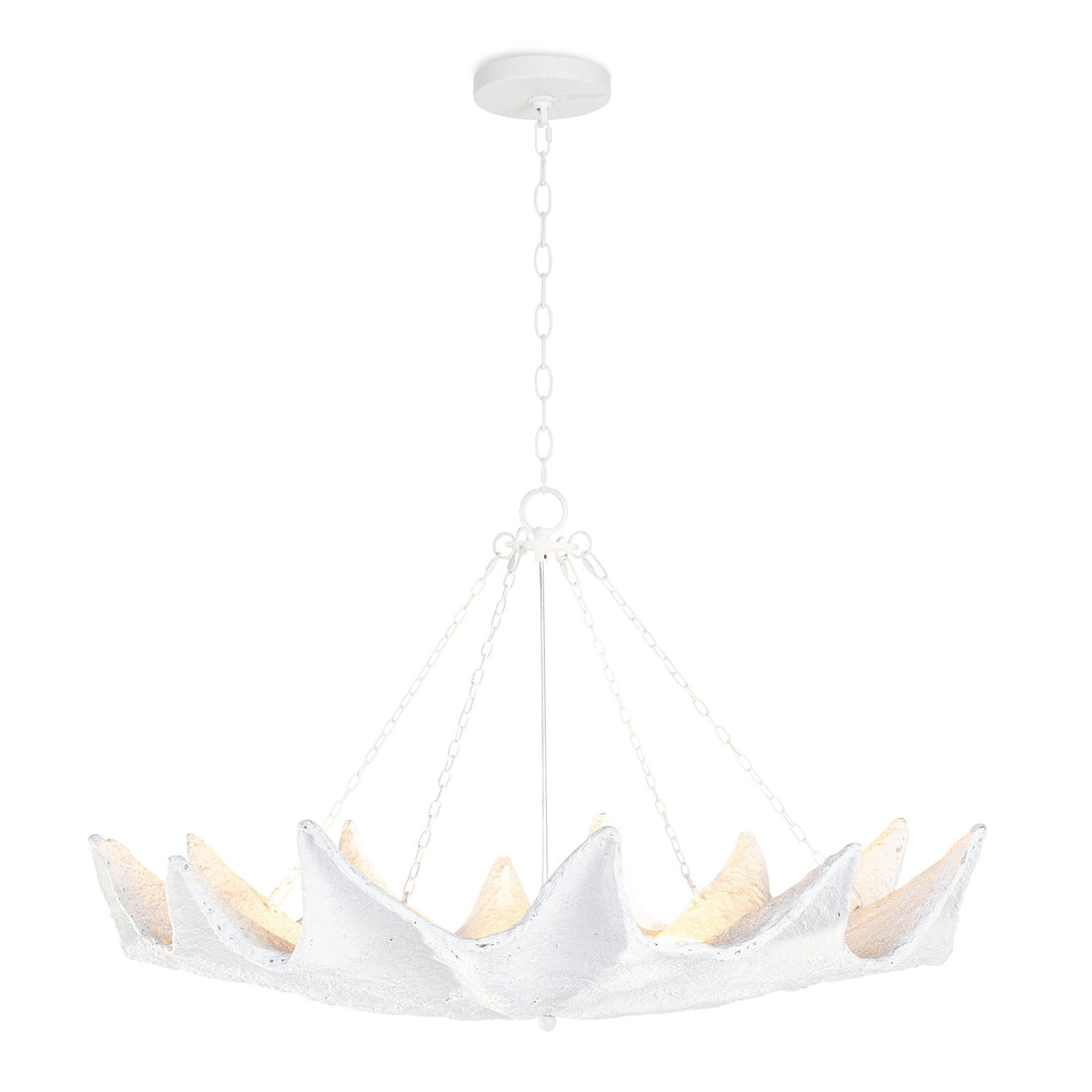 REGINA ANDREW, CLAM CHANDELIER, CHANDELIER LIGHT