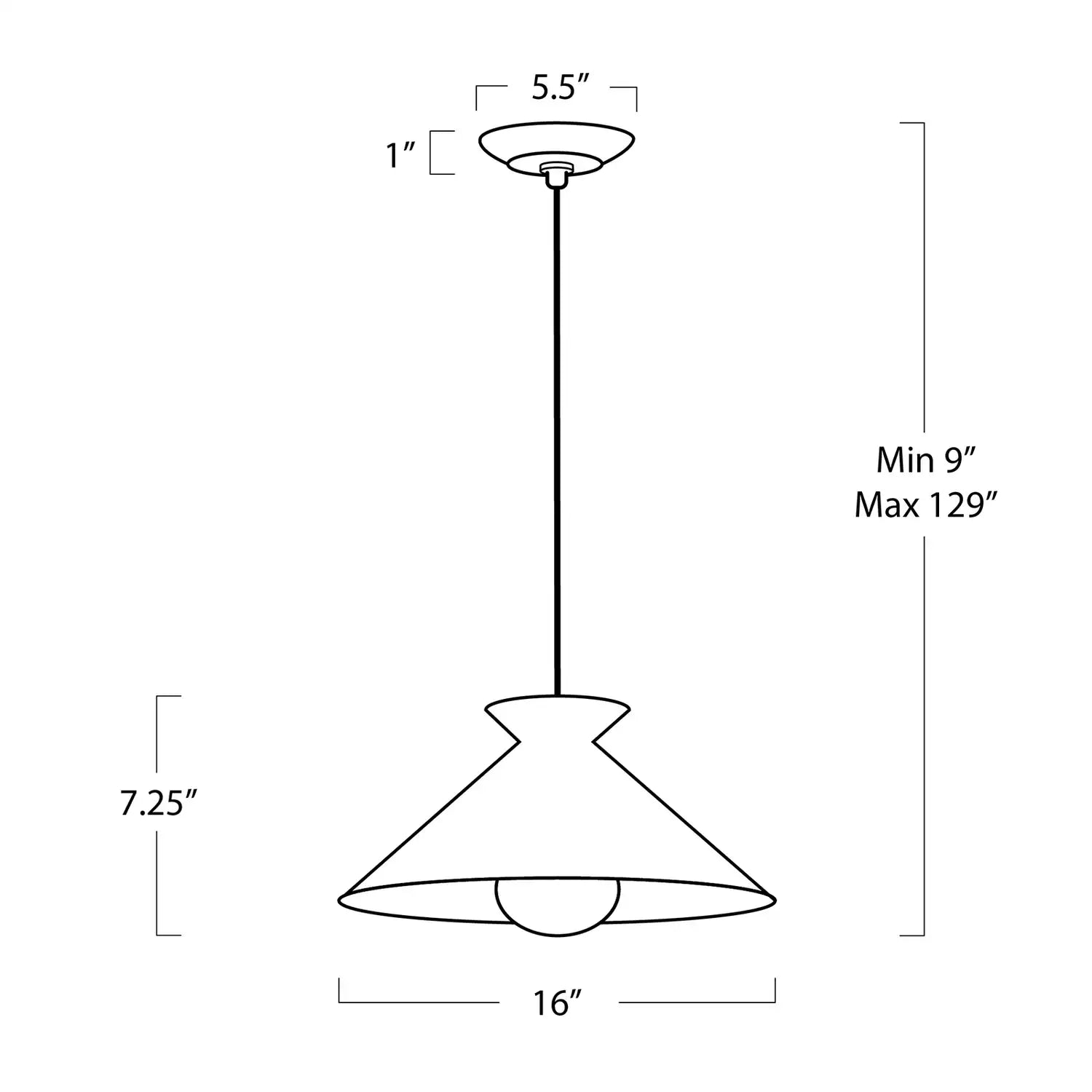 Regina Andrew, VIGGO PENDANT, PENDANT LIGHT