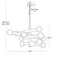 Regina Andrew, DION CHANDELIER, CHANDELIER LIGHT