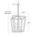 Regina Andrew, LUELLA LANTERN, LANTERN CEILING LIGHT