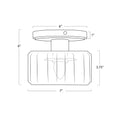 Regina Andrew, BIJOUX CRYSTAL FLUSH MOUNT, FLUSH MOUNT CEILING LIGHTS