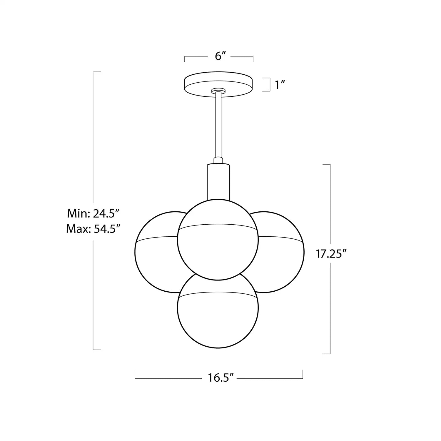 Regina Andrew, OLIVER PENDANT, PENDANT LIGHT