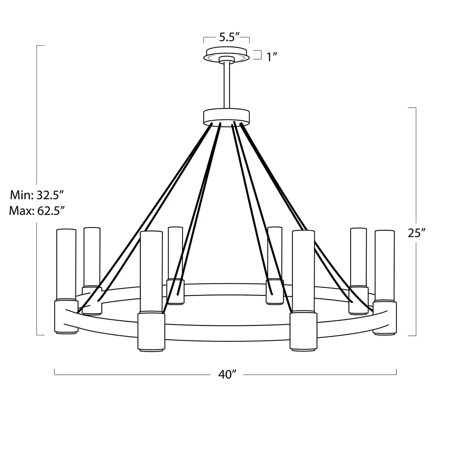 Regina Andrew, DIXON CHANDELIER, CHANDELIER LIGHT