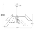 REGINA ANDREW, VEST CHANDELIER, CHANDELIER LIGHT