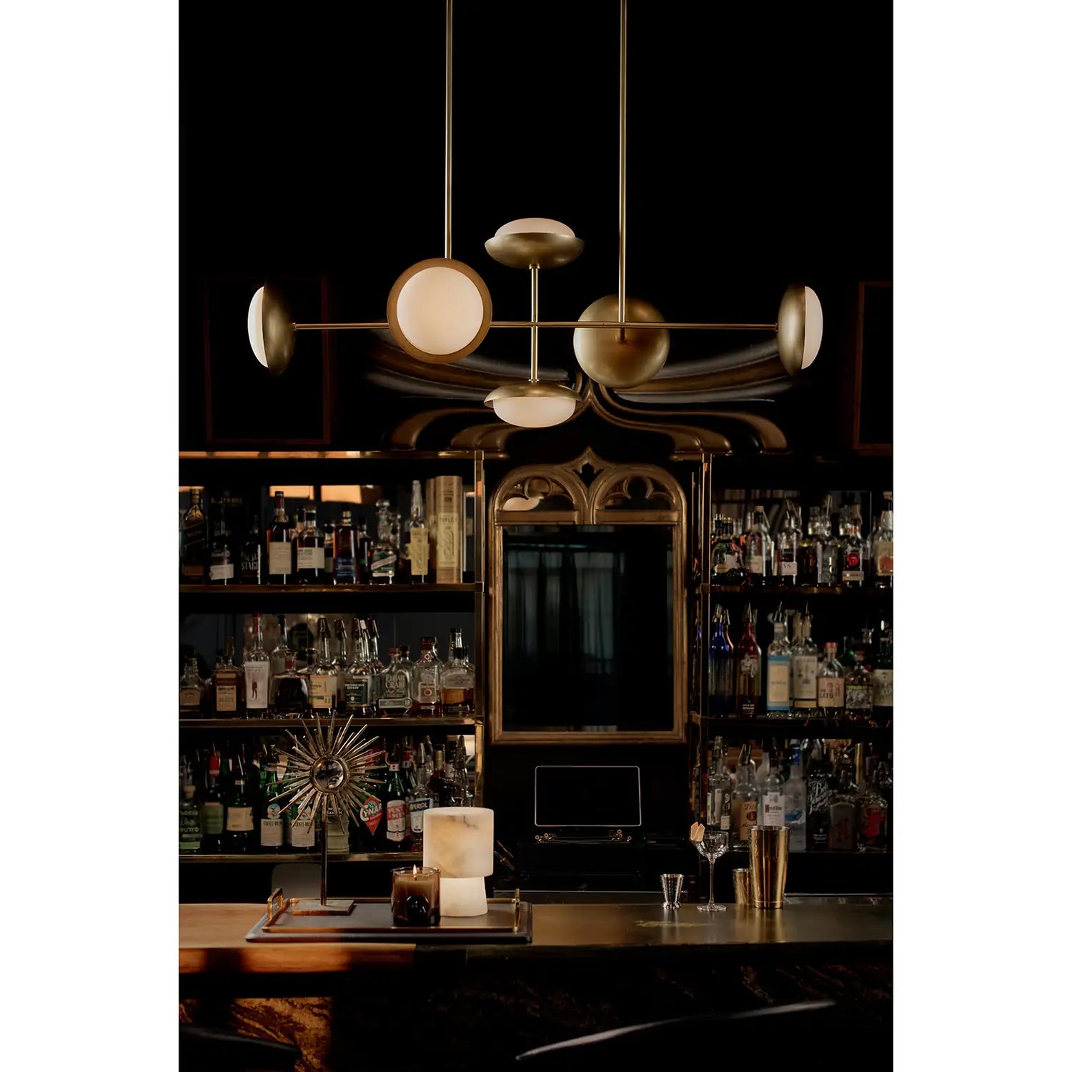 Regina Andrew, BOND LINEAR CHANDELIER, CHANDELIER LIGHT