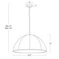 Regina Andrew, STEVIE VELLUM PENDANT, PENDANT LIGHT