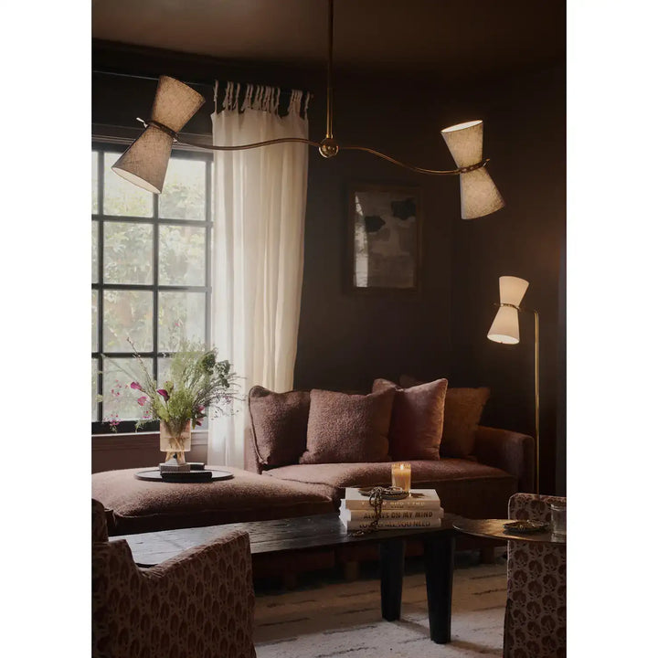 Regina Andrew, GABLE LINEAR CHANDELIER, CHANDELIER LIGHT