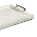 Regina Andrew BONE AND NICKEL TRAY - Decorative Accents