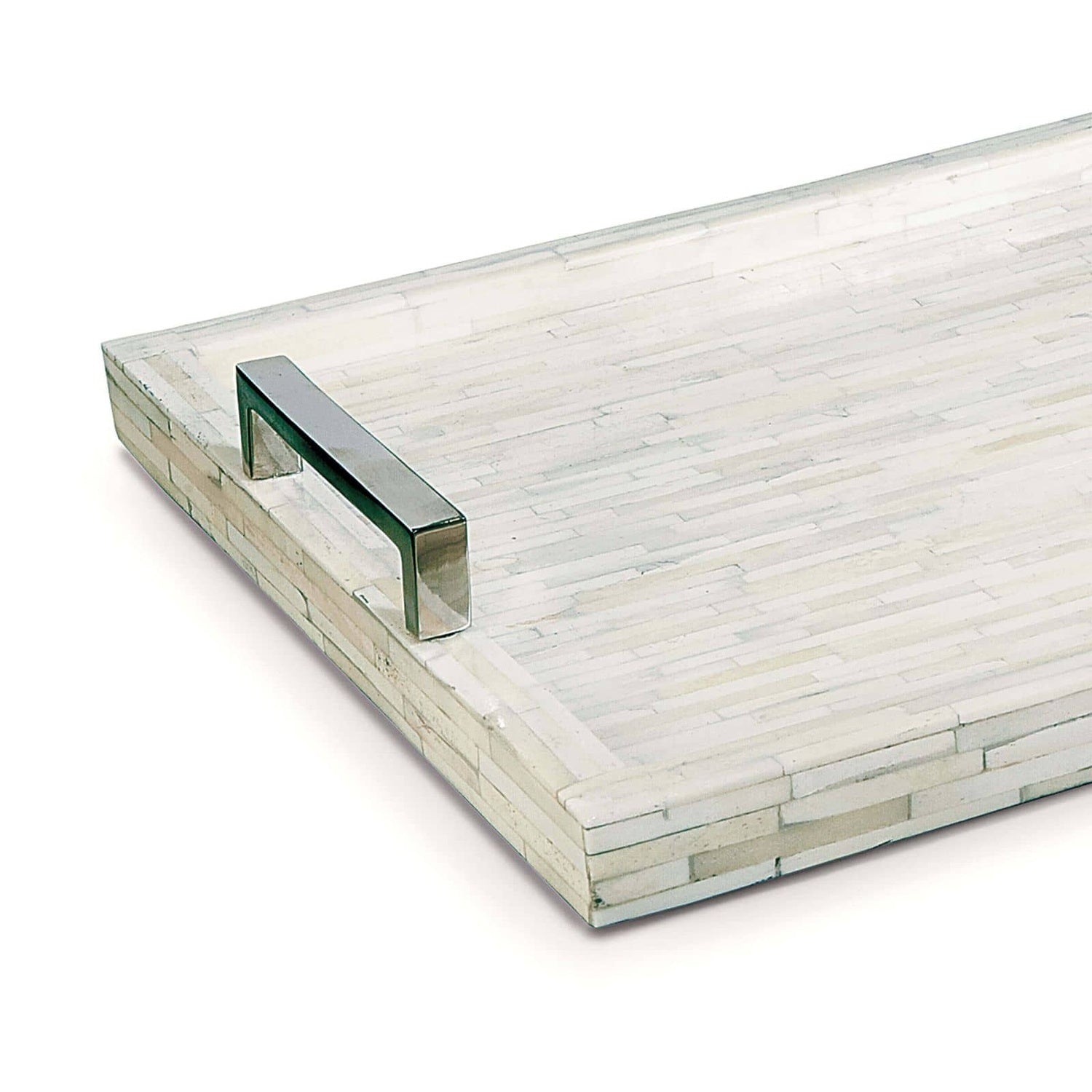Regina Andrew BONE AND NICKEL TRAY - Decorative Accents