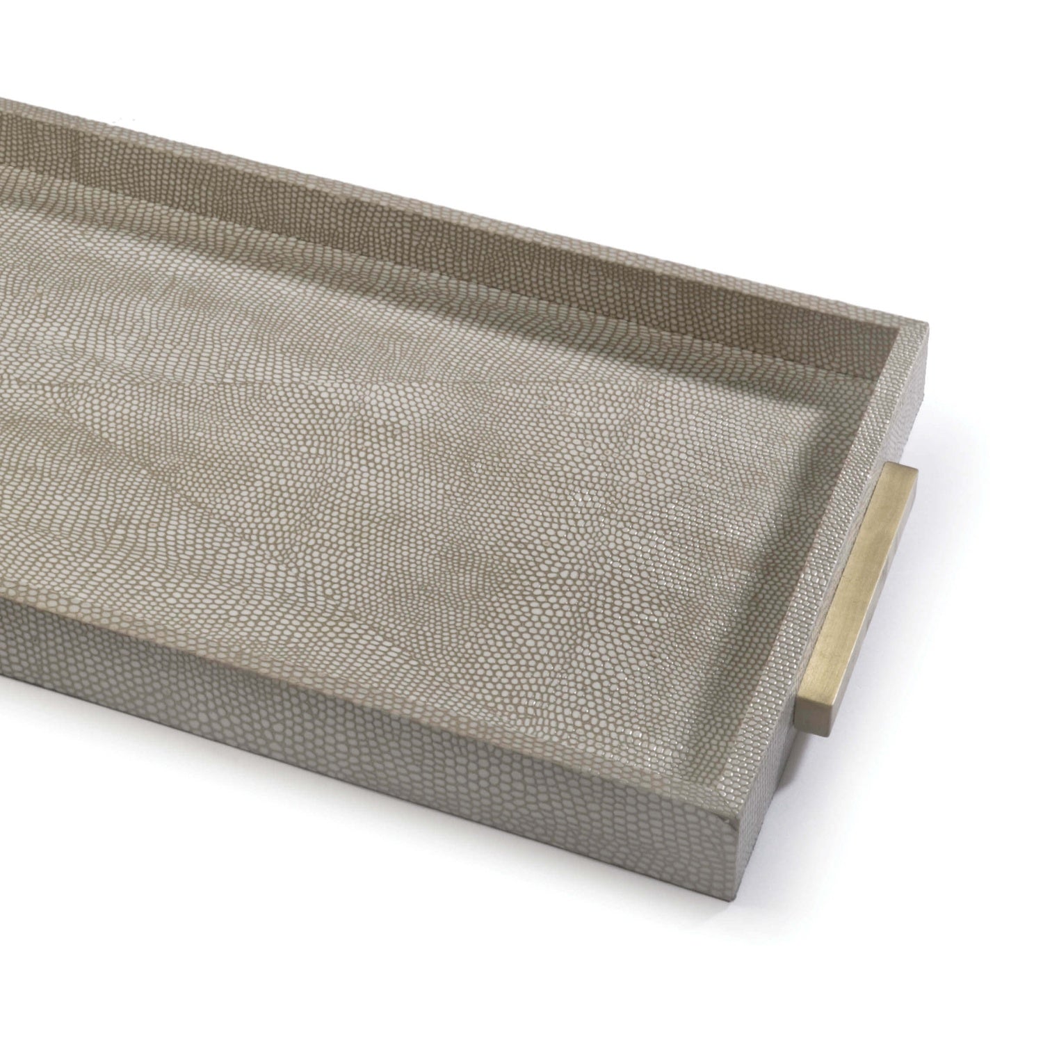 REGINA ANDREW RECTANGLE SHAGREEN BOUTIQUE TRAY - Decorative Accents