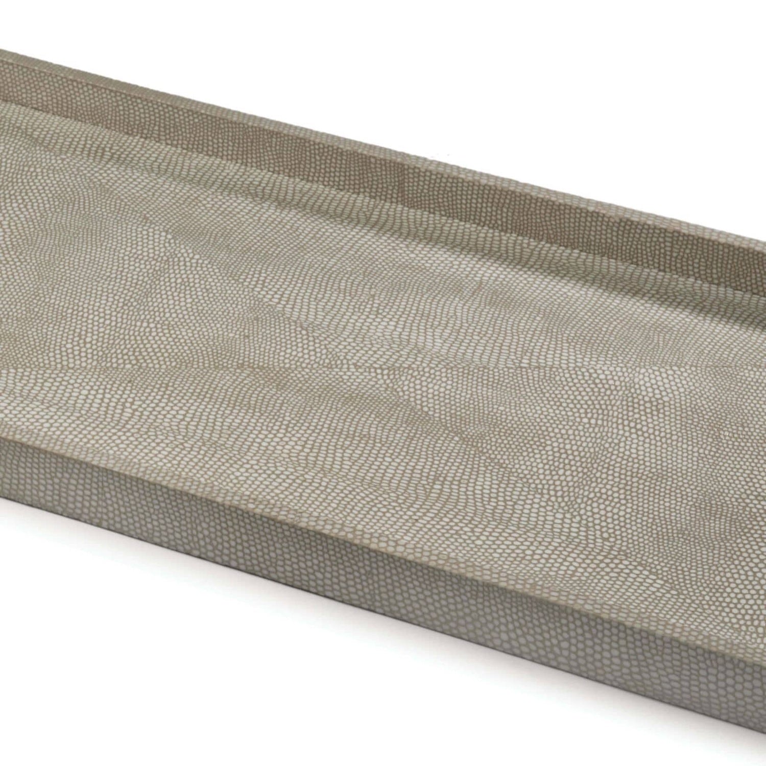 REGINA ANDREW RECTANGLE SHAGREEN BOUTIQUE TRAY - Decorative Accents