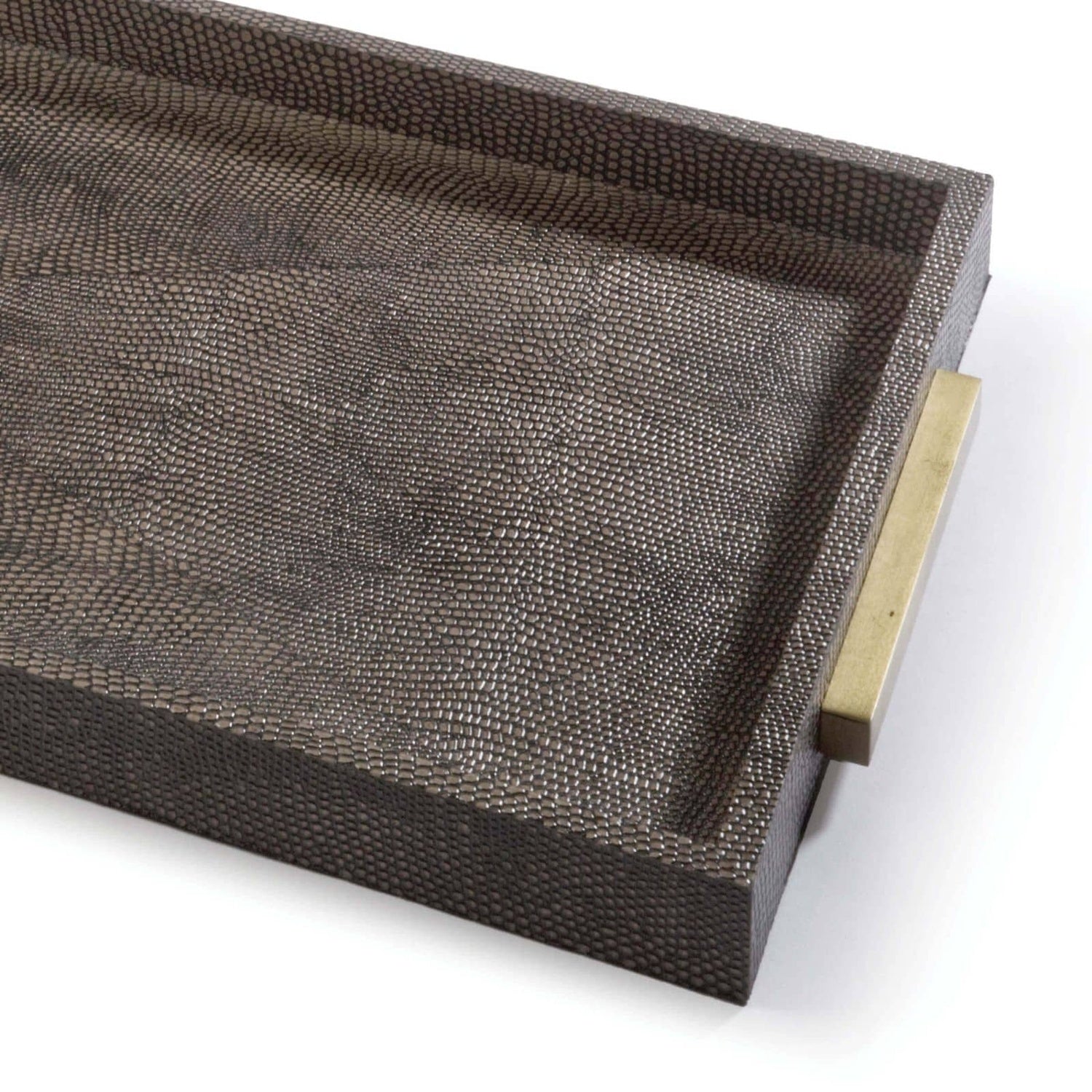 REGINA ANDREW RECTANGLE SHAGREEN BOUTIQUE TRAY - Decorative Accents