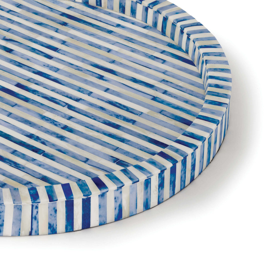 Regina Andrew BONE AND INDIGO TRAY - Decorative Accents