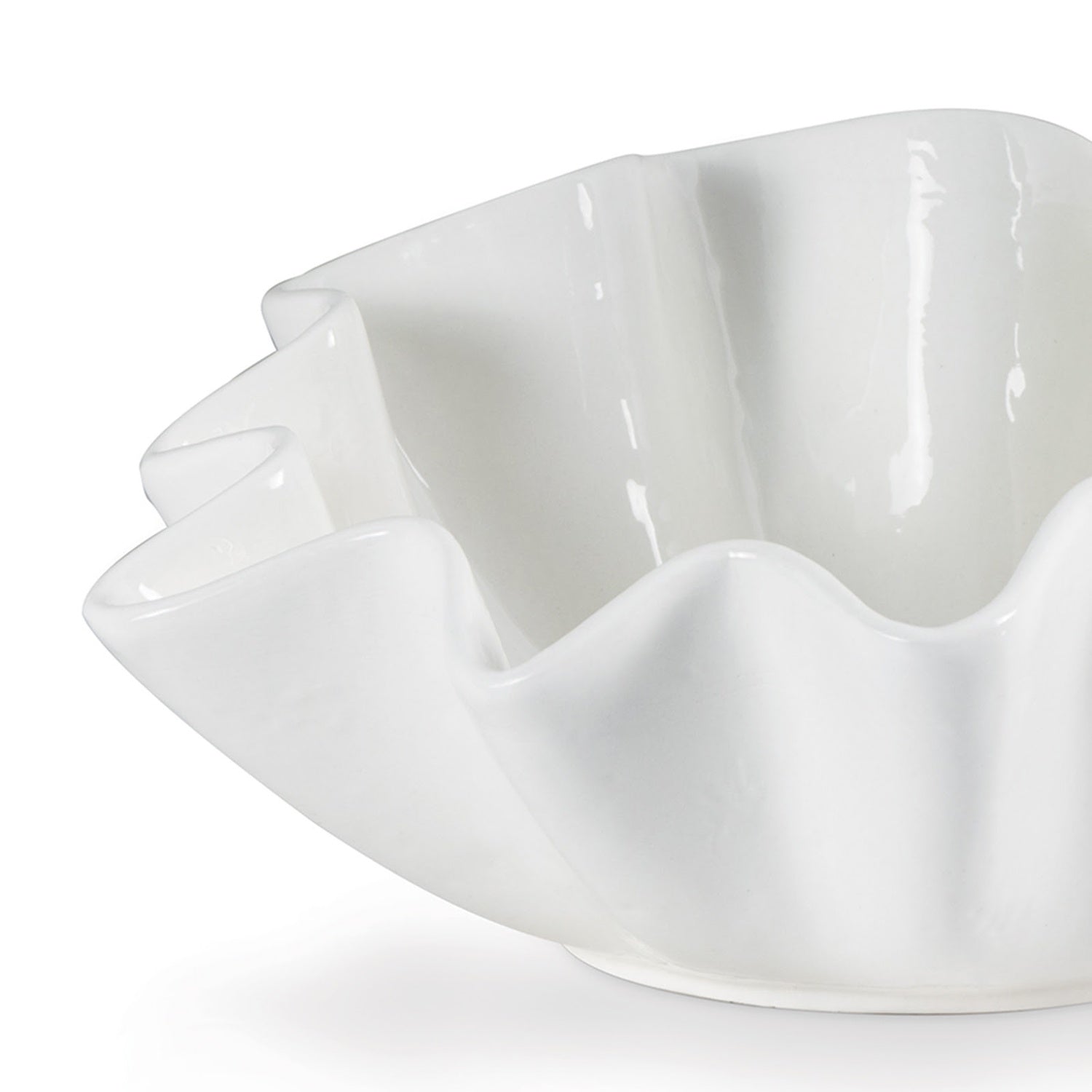 Regina Andrew RUFFLE CERAMIC BOWL - Decorative Accents