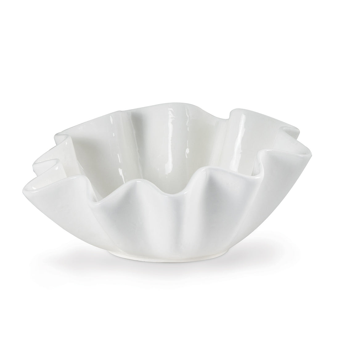 Regina Andrew RUFFLE CERAMIC BOWL - Decorative Accents
