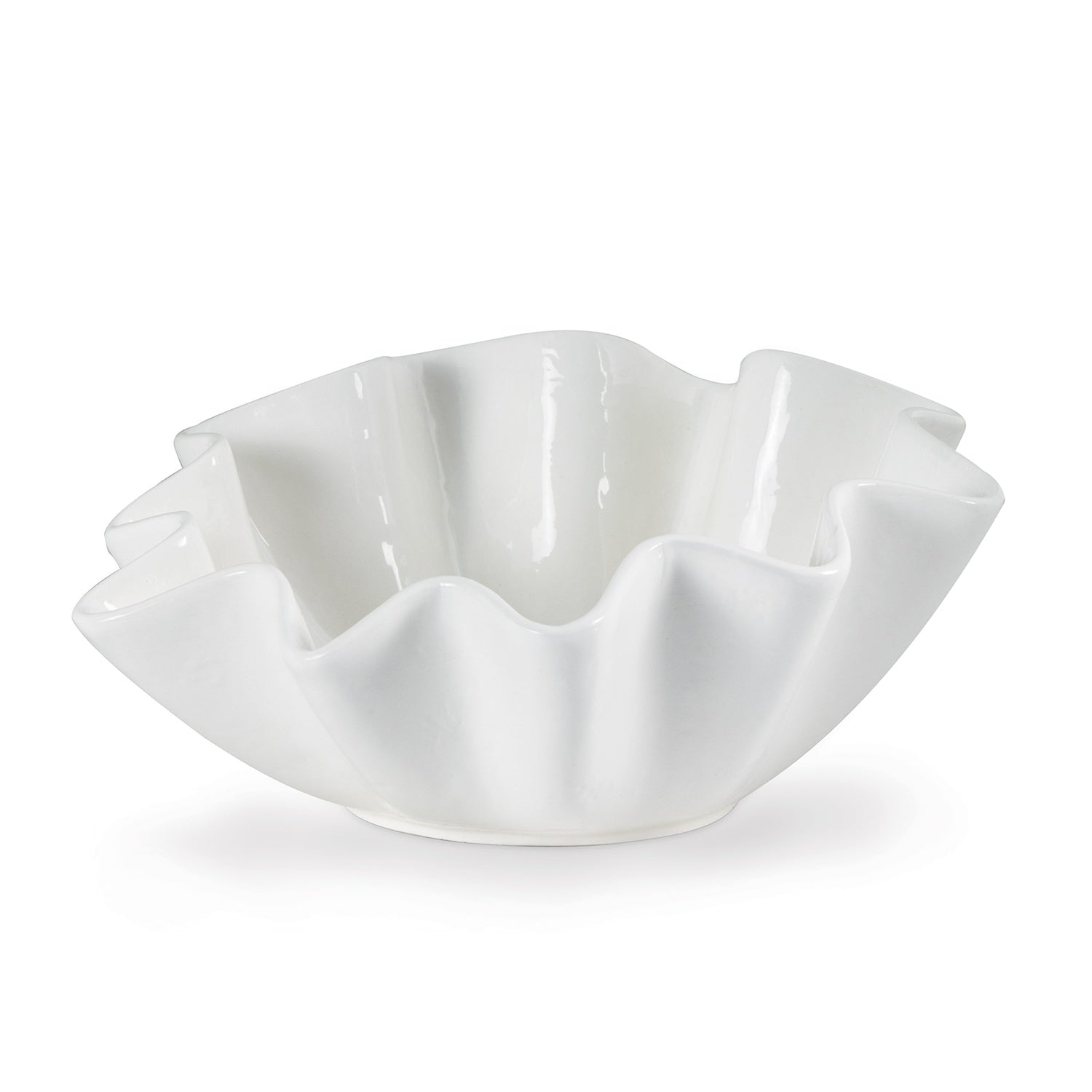 Regina Andrew RUFFLE CERAMIC BOWL - Decorative Accents