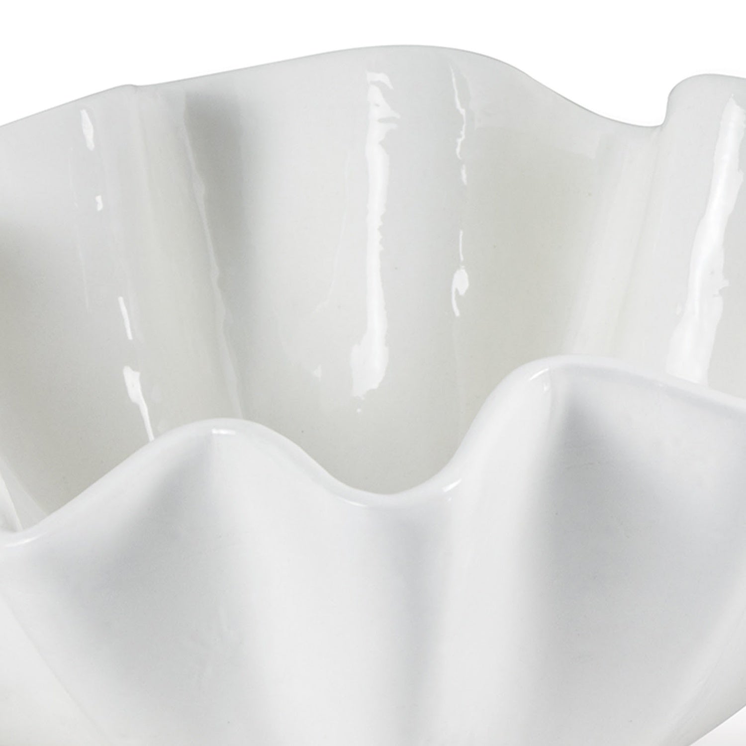 Regina Andrew RUFFLE CERAMIC BOWL - Decorative Accents
