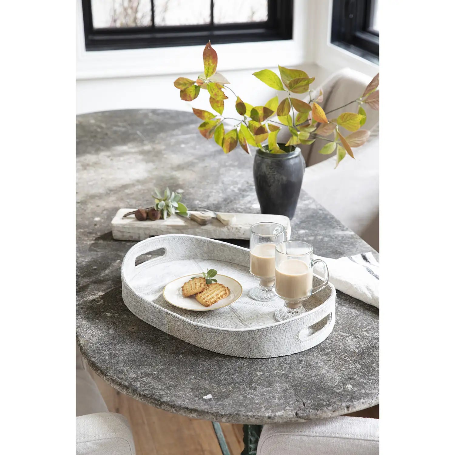 Regina Andrew ANDRES HAIR ON HIDE TRAY SET - Decorative Accents