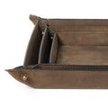 Regina Andrew DERBY LEATHER TRAY SET - Decorative Accents