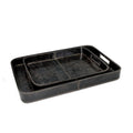 Regina Andrew DERBY RECTANGLE LEATHER TRAY SET - Decorative Accents