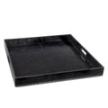 Regina Andrew DERBY SQUARE LEATHER TRAY - Decorative Accents