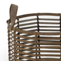 REGINA ANDREW FINN LEATHER BASKET - Decorative Accents
