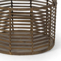 REGINA ANDREW FINN LEATHER BASKET - Decorative Accents