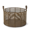 REGINA ANDREW FINN LEATHER BASKET - Decorative Accents