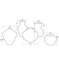 Regina Andrew NOOR CERAMIC VASE SET - Decorative Accents